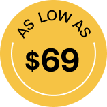 as low as $69